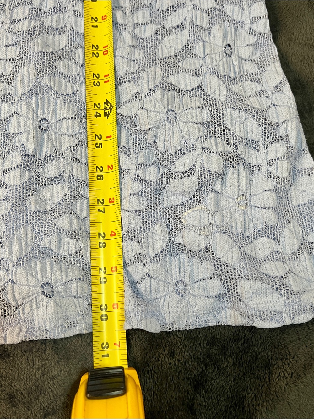 Aerie Off Shore Lace Sheer Blue Mesh Nightie Indie Sleaze Festival Mini Dress XL - Picture 13 of 14